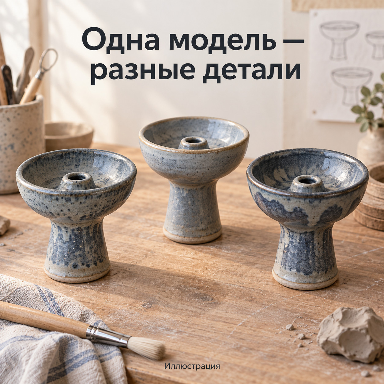 Иллюстрация к материалу «Почему две чаши одной модели не близнецы?»
